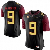 Florida State Seminoles 9 Peter Warrick Black College Football Jersey DingZhi,baseball caps,new era cap wholesale,wholesale hats