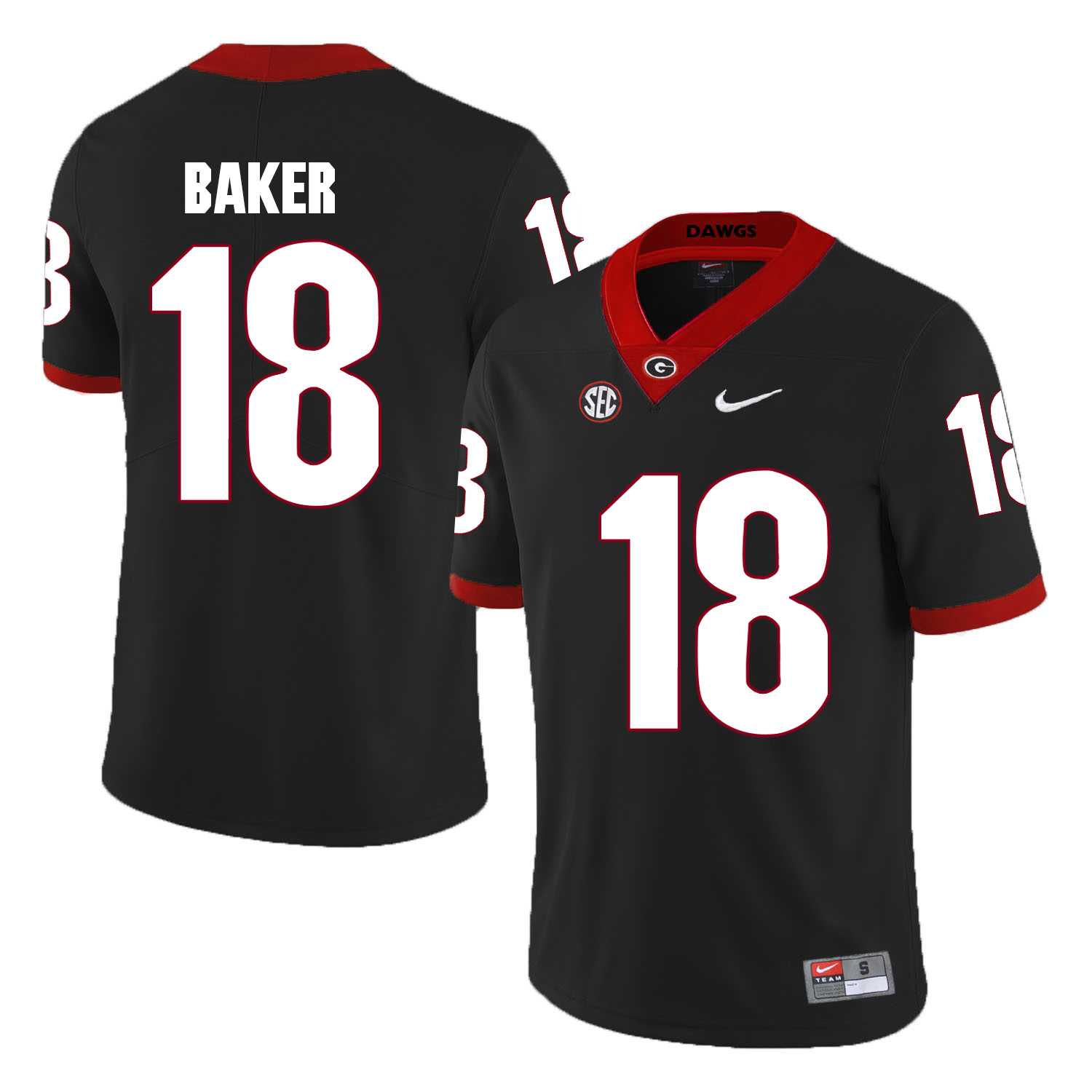 Georgia Bulldogs 18 Deandre Baker Black College Football Jersey DingZhi,We sell and wholesale Georgia Bulldogs 18 Deandre Baker Black College Football Jersey DingZhi on line form chian!
