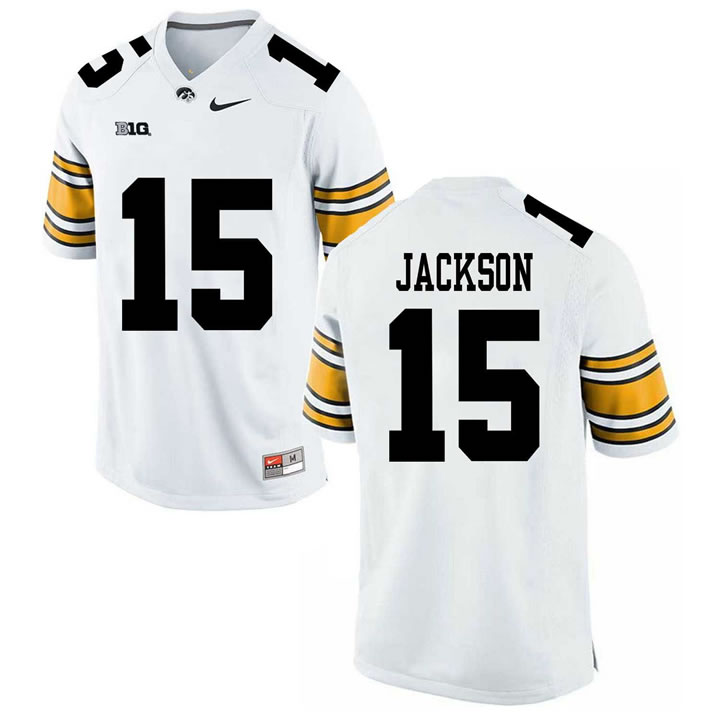 Iowa Hawkeyes 15 Joshua Jackson White College Football Jersey DingZhi,We sell and wholesale Iowa Hawkeyes 15 Joshua Jackson White College Football Jersey DingZhi on line form chian!