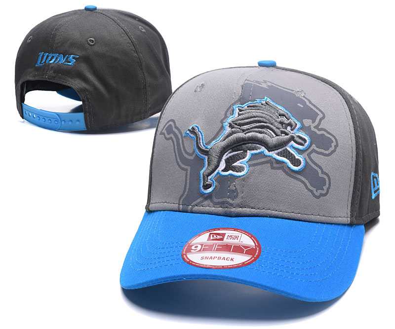 Lions Team Logo Gray Peaked Adjustable Hat GS,We sell and wholesale Lions Team Logo Gray Peaked Adjustable Hat GS on line form chian!