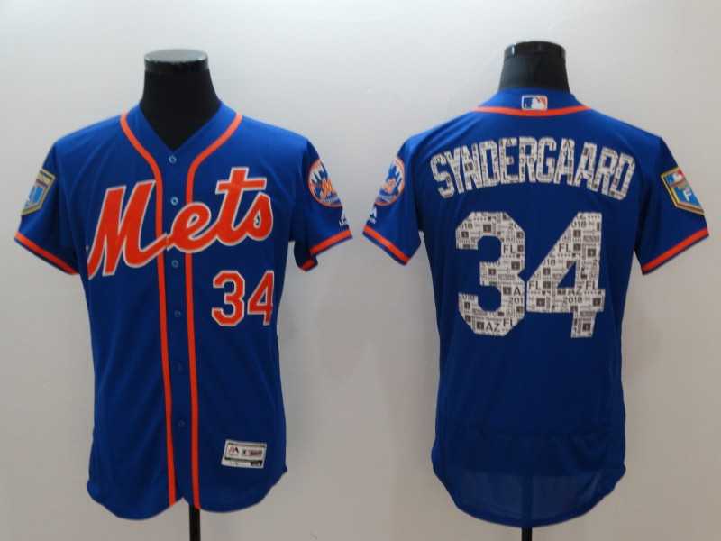 Mets 34 Noah Syndergaard Royal 2018 Spring Training Flexbase Baseball Jerseys,We sell and wholesale Mets 34 Noah Syndergaard Royal 2018 Spring Training Flexbase Baseball Jerseys on line form chian!