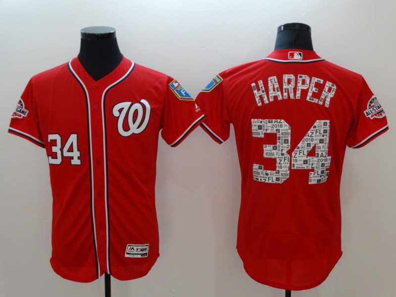 Nationals 34 Bryce Harper Red 2018 Spring Training Flexbase Baseball Jerseys,We sell and wholesale Nationals 34 Bryce Harper Red 2018 Spring Training Flexbase Baseball Jerseys on line form chian!