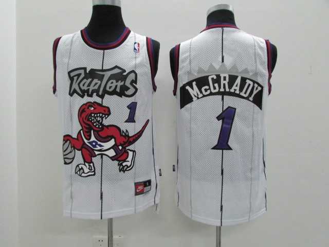 Nike Raptors 1 Tracy McGrady White Hardwood Classics Stitched NBA Jersey,We sell and wholesale Nike Raptors 1 Tracy McGrady White Hardwood Classics Stitched NBA Jersey on line form chian!
