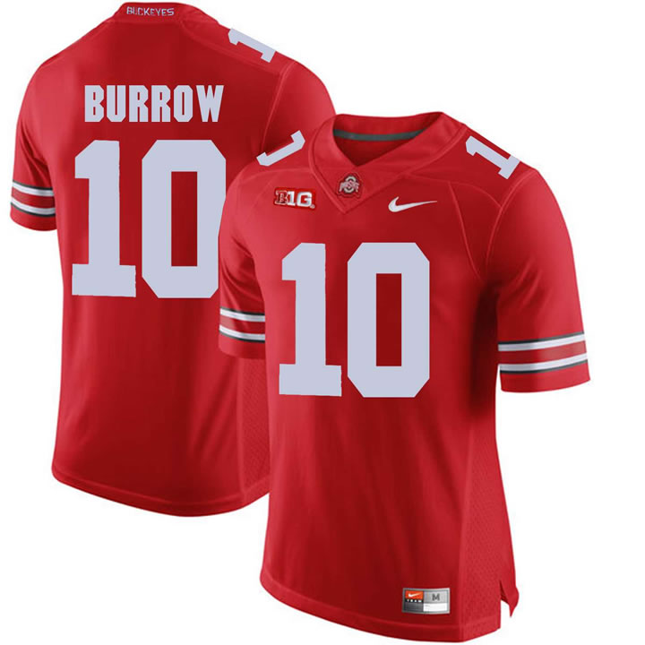 Ohio State Buckeyes 10 Joe Burrow Red College Football Jersey DingZhi,We sell and wholesale Ohio State Buckeyes 10 Joe Burrow Red College Football Jersey DingZhi on line form chian!