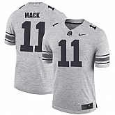 Ohio State Buckeyes 11 Austin Mack Gray College Football Jersey DingZhi,baseball caps,new era cap wholesale,wholesale hats
