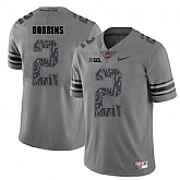 Ohio State Buckeyes 2 J.K. Dobbins Gray Shadow College Football Jersey DingZhi,baseball caps,new era cap wholesale,wholesale hats