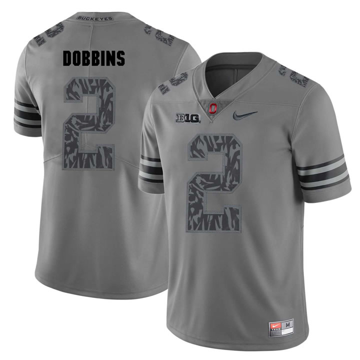 Ohio State Buckeyes 2 J.K. Dobbins Gray Shadow College Football Jersey DingZhi,We sell and wholesale Ohio State Buckeyes 2 J.K. Dobbins Gray Shadow College Football Jersey DingZhi on line form chian!