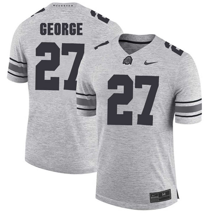 Ohio State Buckeyes 27 Eddie George Gray College Football Jersey DingZhi,We sell and wholesale Ohio State Buckeyes 27 Eddie George Gray College Football Jersey DingZhi on line form chian!