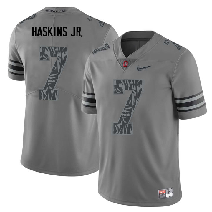 Ohio State Buckeyes 7 Dwayne Haskins Gray Shadow College Football Jersey DingZhi,We sell and wholesale Ohio State Buckeyes 7 Dwayne Haskins Gray Shadow College Football Jersey DingZhi on line form chian!