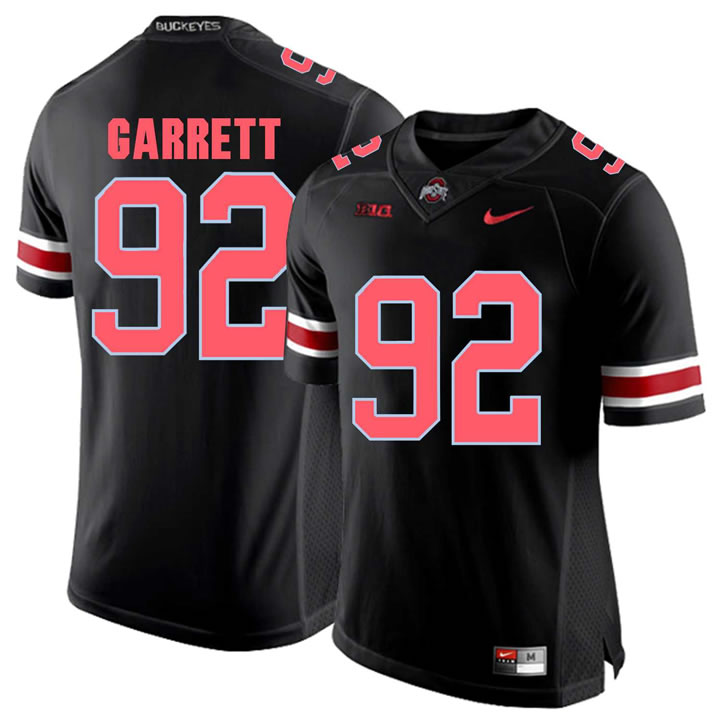 Ohio State Buckeyes 92 Haskell Garrett Blackout College Football Jersey DingZhi,We sell and wholesale Ohio State Buckeyes 92 Haskell Garrett Blackout College Football Jersey DingZhi on line form chian!