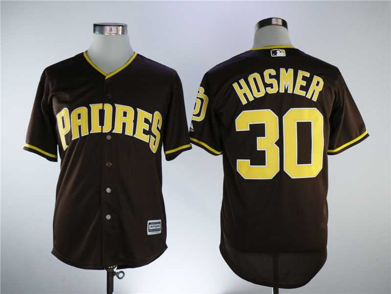 Padres 30 Eric Hosmer Brown Alternate Cool Base Baseball Jerseys,We sell and wholesale Padres 30 Eric Hosmer Brown Alternate Cool Base Baseball Jerseys on line form chian!