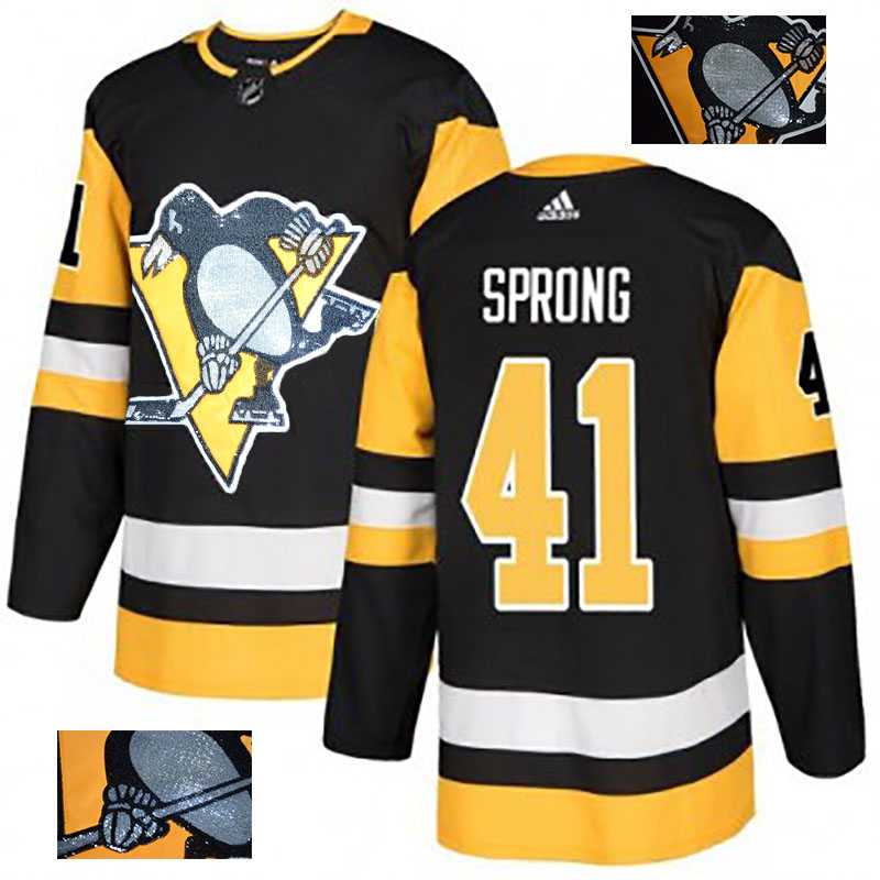 Penguins 41 Daniel Sprong Black Glittery Edition Adidas Jersey,We sell and wholesale Penguins 41 Daniel Sprong Black Glittery Edition Adidas Jersey on line form chian!