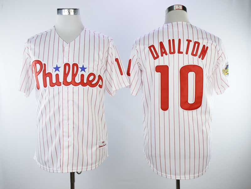Phillies 10 Darren Daulton White 1993 Cooperstown Collection Baseball Jerseys,We sell and wholesale Phillies 10 Darren Daulton White 1993 Cooperstown Collection Baseball Jerseys on line form chian!