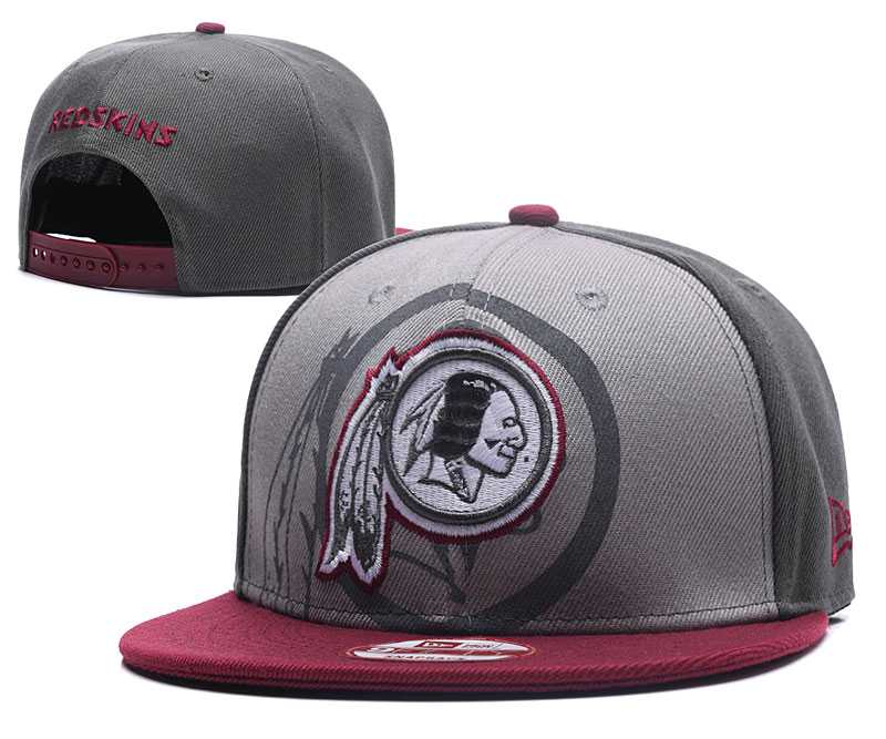Redskins Fresh Logo Gray Snapback Adjustable Hat GS,We sell and wholesale Redskins Fresh Logo Gray Snapback Adjustable Hat GS on line form chian!