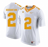 Tennessee Volunteers 2 Jarrett Guarantano White College Football Jersey DingZhi,baseball caps,new era cap wholesale,wholesale hats
