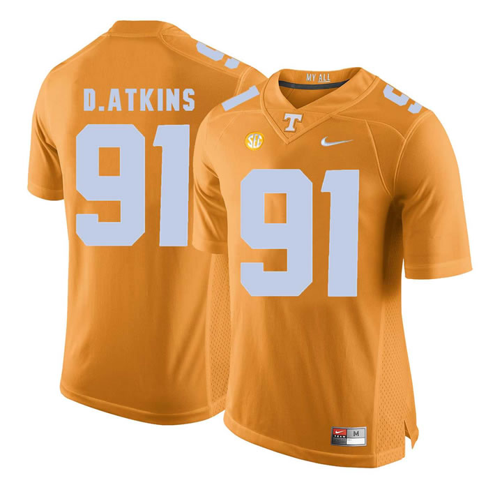 Tennessee Volunteers 91 Doug Atkins Orange College Football Jersey DingZhi,We sell and wholesale Tennessee Volunteers 91 Doug Atkins Orange College Football Jersey DingZhi on line form chian!