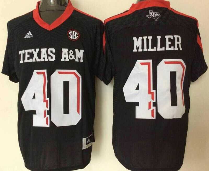 Texas A&M Aggies 40 Von Miller Black College Football Jersey,We sell and wholesale Texas A&M Aggies 40 Von Miller Black College Football Jersey on line form chian!