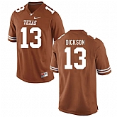 Texas Longhorns 13 Michael Dickson Brunt Orange College Football Jersey DingZhi,baseball caps,new era cap wholesale,wholesale hats