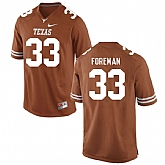 Texas Longhorns 33 D'Onta Foreman Brunt Orange College Football Jersey DingZhi,baseball caps,new era cap wholesale,wholesale hats