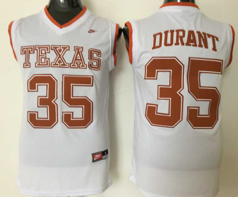 Texas Longhorns 35 Kevin Durant White College Basketball Jersey,We sell and wholesale Texas Longhorns 35 Kevin Durant White College Basketball Jersey on line form chian!