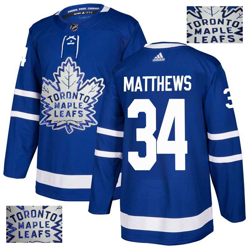 Toronto Maple Leafs #34 Auston Matthews Blue With Special Glittery Logo Adidas Jersey,We sell and wholesale Toronto Maple Leafs #34 Auston Matthews Blue With Special Glittery Logo Adidas Jersey on line form chian!