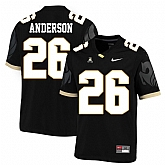 UCF Knights 26 Otis Anderson Black College Football Jersey DingZhi,baseball caps,new era cap wholesale,wholesale hats
