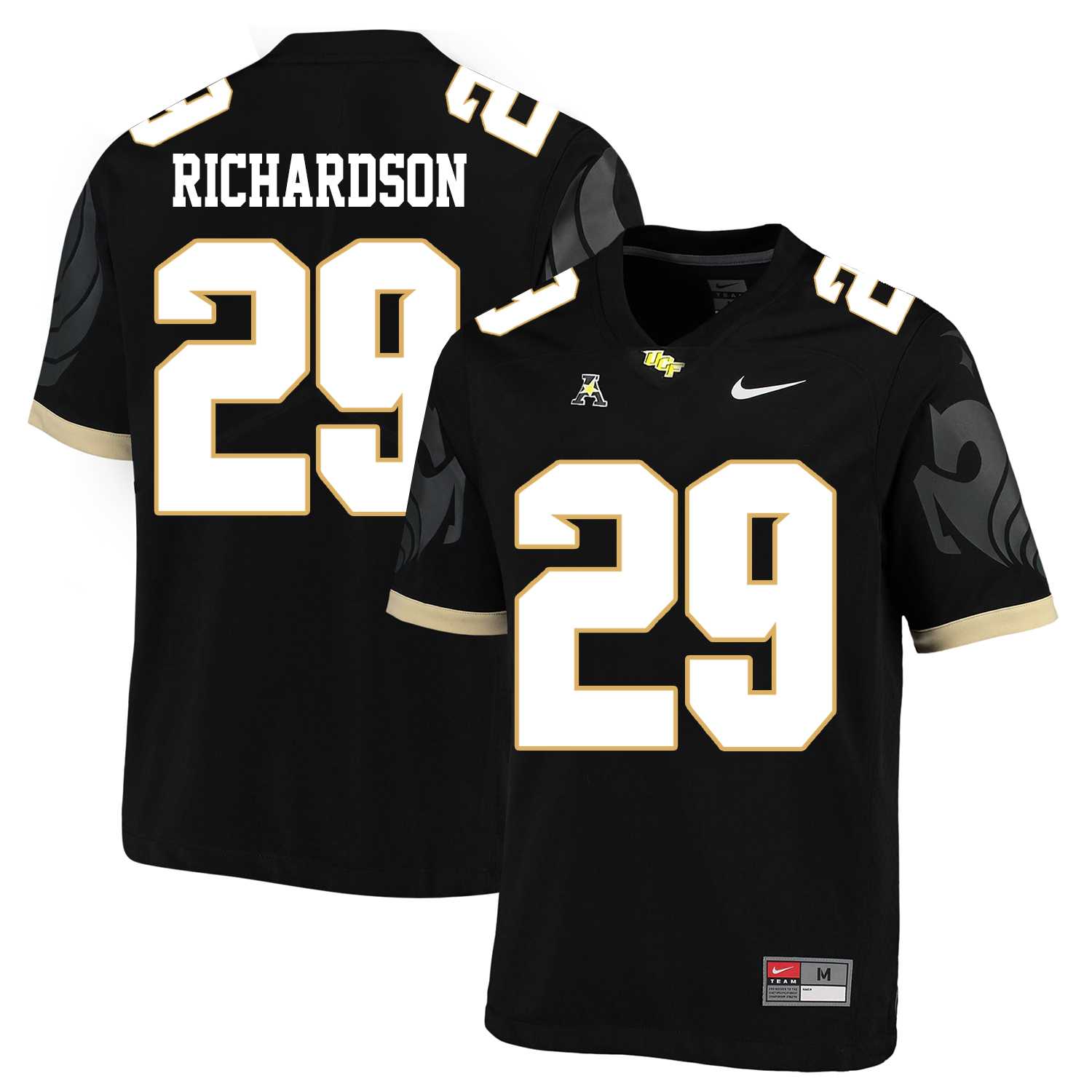 UCF Knights 29 Cordarrian Richardson Black College Football Jersey DingZhi,We sell and wholesale UCF Knights 29 Cordarrian Richardson Black College Football Jersey DingZhi on line form chian!