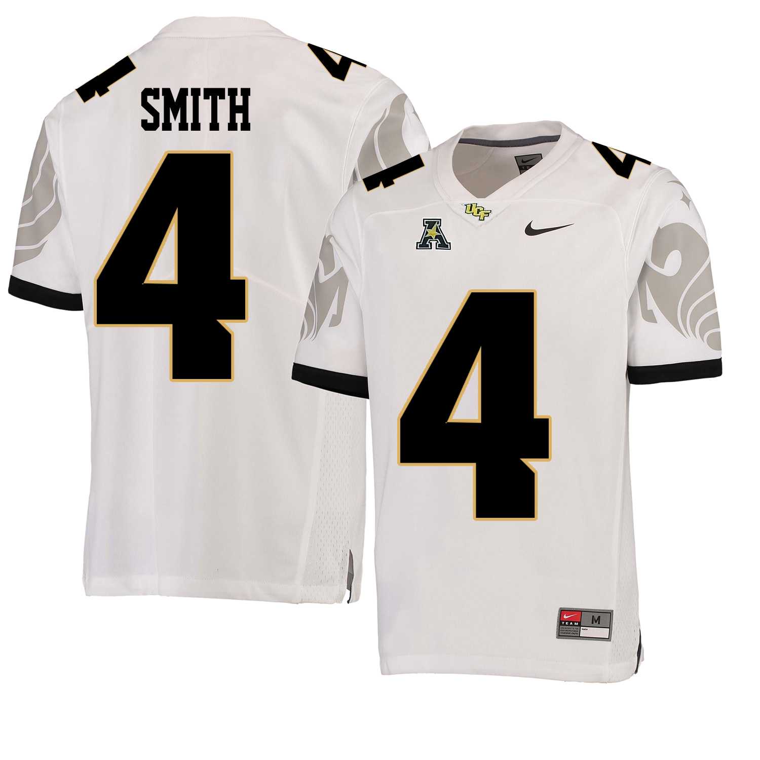 UCF Knights 4 Tre'Quan Smith White College Football Jersey DingZhi,We sell and wholesale UCF Knights 4 Tre'Quan Smith White College Football Jersey DingZhi on line form chian!
