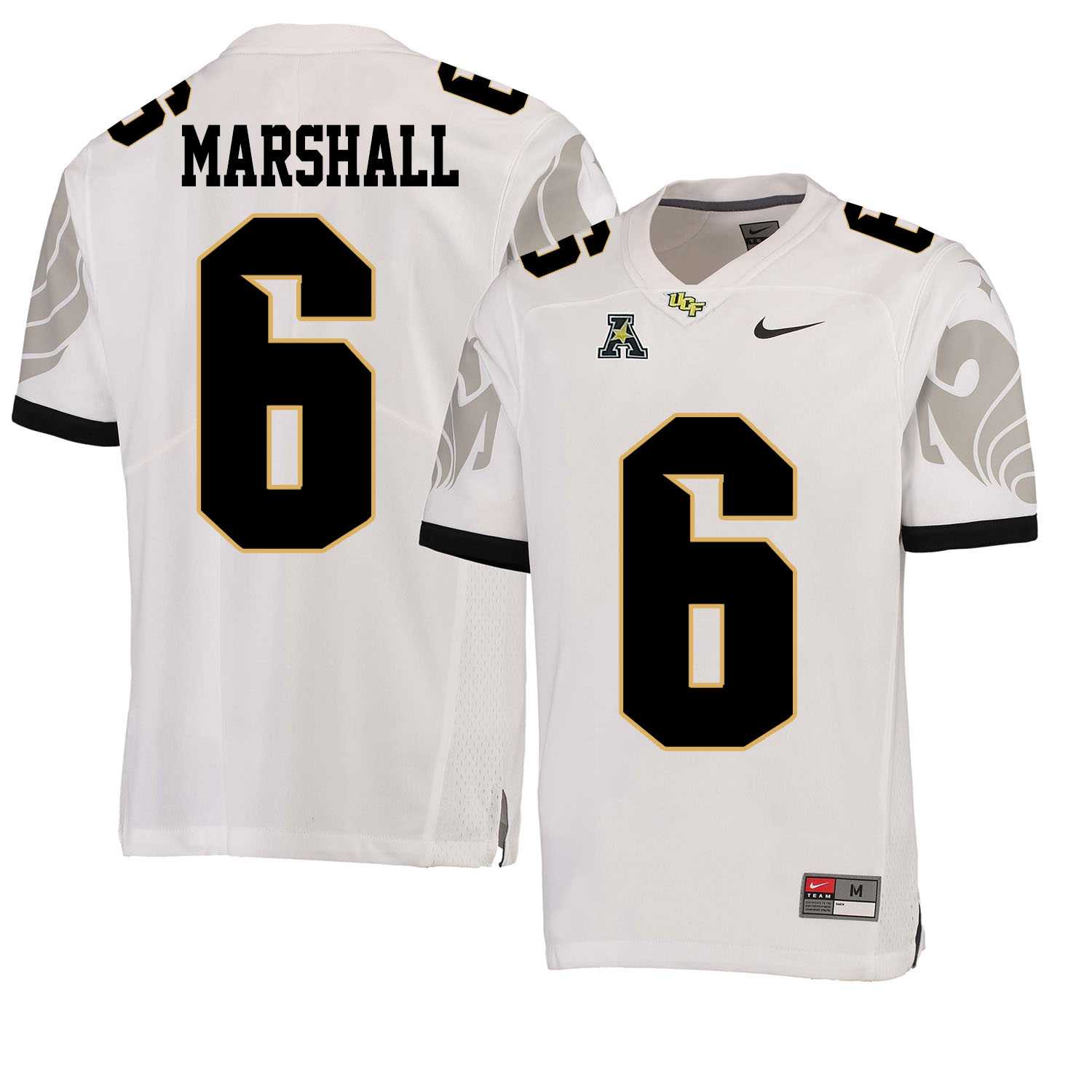 UCF Knights 6 Brandon Marshall White College Football Jersey DingZhi,We sell and wholesale UCF Knights 6 Brandon Marshall White College Football Jersey DingZhi on line form chian!
