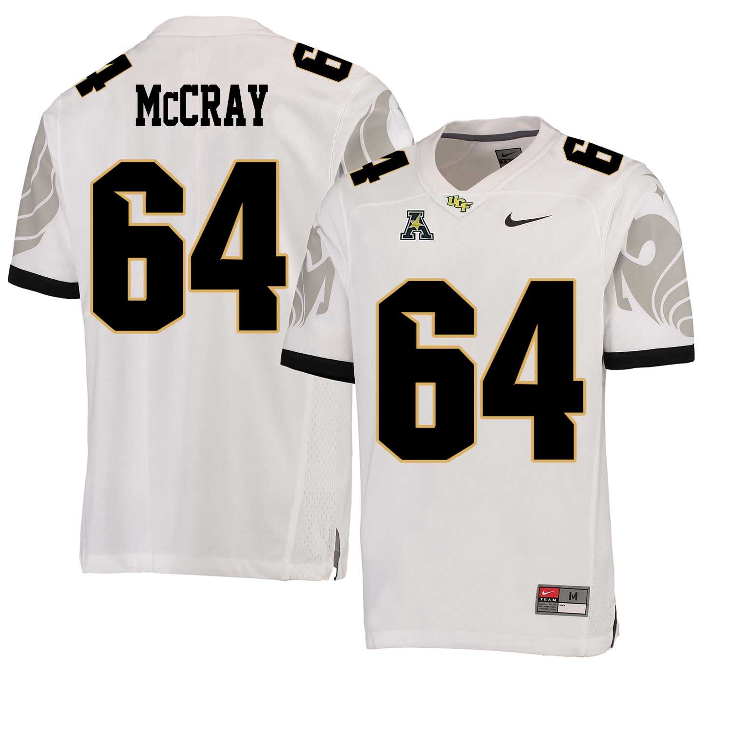 UCF Knights 64 Justin McCray White College Football Jersey DingZhi,We sell and wholesale UCF Knights 64 Justin McCray White College Football Jersey DingZhi on line form chian!