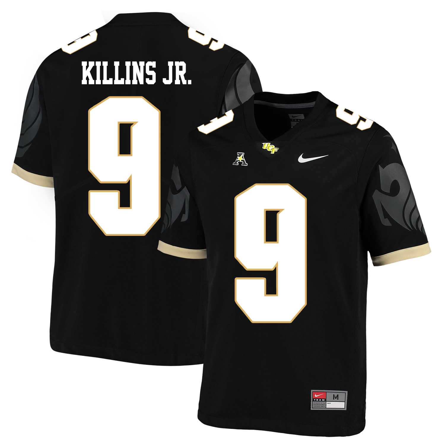 UCF Knights 9 Adrian Killins Jr. Black College Football Jersey DingZhi,We sell and wholesale UCF Knights 9 Adrian Killins Jr. Black College Football Jersey DingZhi on line form chian!