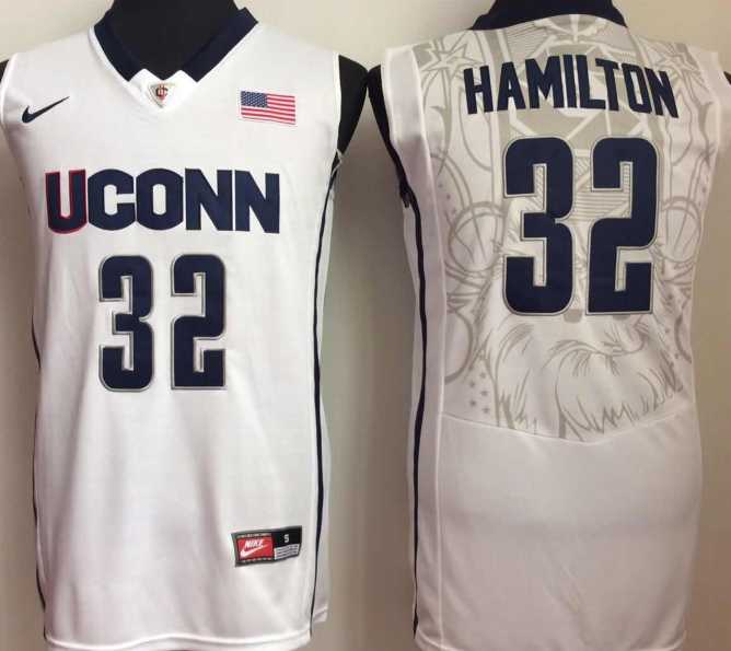 UConn Huskies 32 Richard Hamilton White College Basketball Jersey,We sell and wholesale UConn Huskies 32 Richard Hamilton White College Basketball Jersey on line form chian!