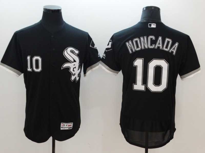 White Sox 10 Yoan Moncada Black Flexbase Baseball Jerseys,We sell and wholesale White Sox 10 Yoan Moncada Black Flexbase Baseball Jerseys on line form chian!