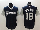 Yankees #18 Didi Gregorius Sir Didi Majestic Navy 2017 Players Weekend Baseball Jerseys1,baseball caps,new era cap wholesale,wholesale hats