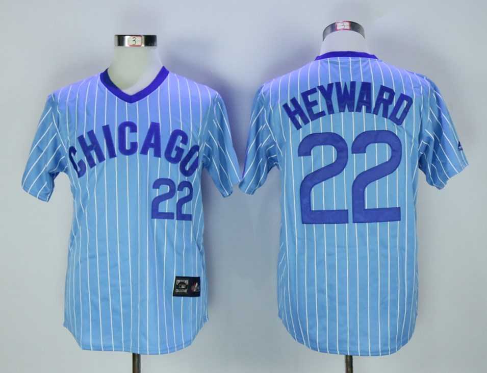 Cubs 22 Jason Heyward Light Blue Throwback Baseball Jerseys,We sell and wholesale Cubs 22 Jason Heyward Light Blue Throwback Baseball Jerseys on line form chian!