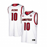 Louisville Cardinals 10 Gorgui Dieng White College Basketball Jersey Dzhi,baseball caps,new era cap wholesale,wholesale hats