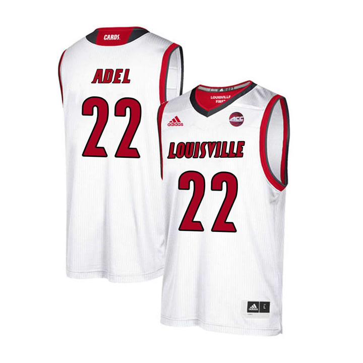Louisville Cardinals 22 Deng Adel White College Basketball Jersey Dzhi,We sell and wholesale Louisville Cardinals 22 Deng Adel White College Basketball Jersey Dzhi on line form chian!
