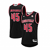 Louisville Cardinals 45 Donovan Mitchell Black College Basketball Jersey Dzhi,baseball caps,new era cap wholesale,wholesale hats