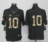 Nike 49ers 10 Jimmy Garoppolo Anthracite Salute To Service Limited Jersey,baseball caps,new era cap wholesale,wholesale hats