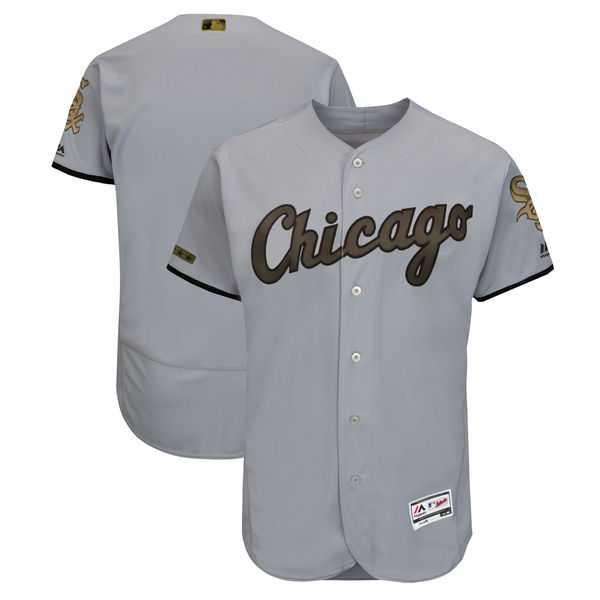 White Sox Blank Gray 2018 Memorial Day Flexbase Jersey,We sell and wholesale White Sox Blank Gray 2018 Memorial Day Flexbase Jersey on line form chian!