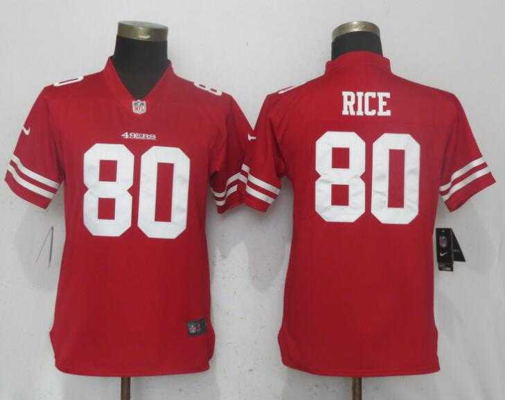 Women Nike 49ers 80 Jerry Rice Red Vapor Untouchable Player Limited Jersey,We sell and wholesale Women Nike 49ers 80 Jerry Rice Red Vapor Untouchable Player Limited Jersey on line form chian!