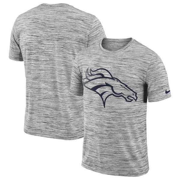 Denver Broncos Nike Heathered Black Sideline Legend Velocity Travel Performance T-Shirt,We sell and wholesale Denver Broncos Nike Heathered Black Sideline Legend Velocity Travel Performance T-Shirt on line form chian!