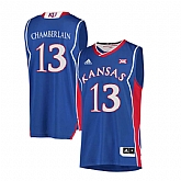 Kansas Jayhawks 13 Wilt Chamverlain Blue Throwback College Basketball Jersey Dzhi,baseball caps,new era cap wholesale,wholesale hats