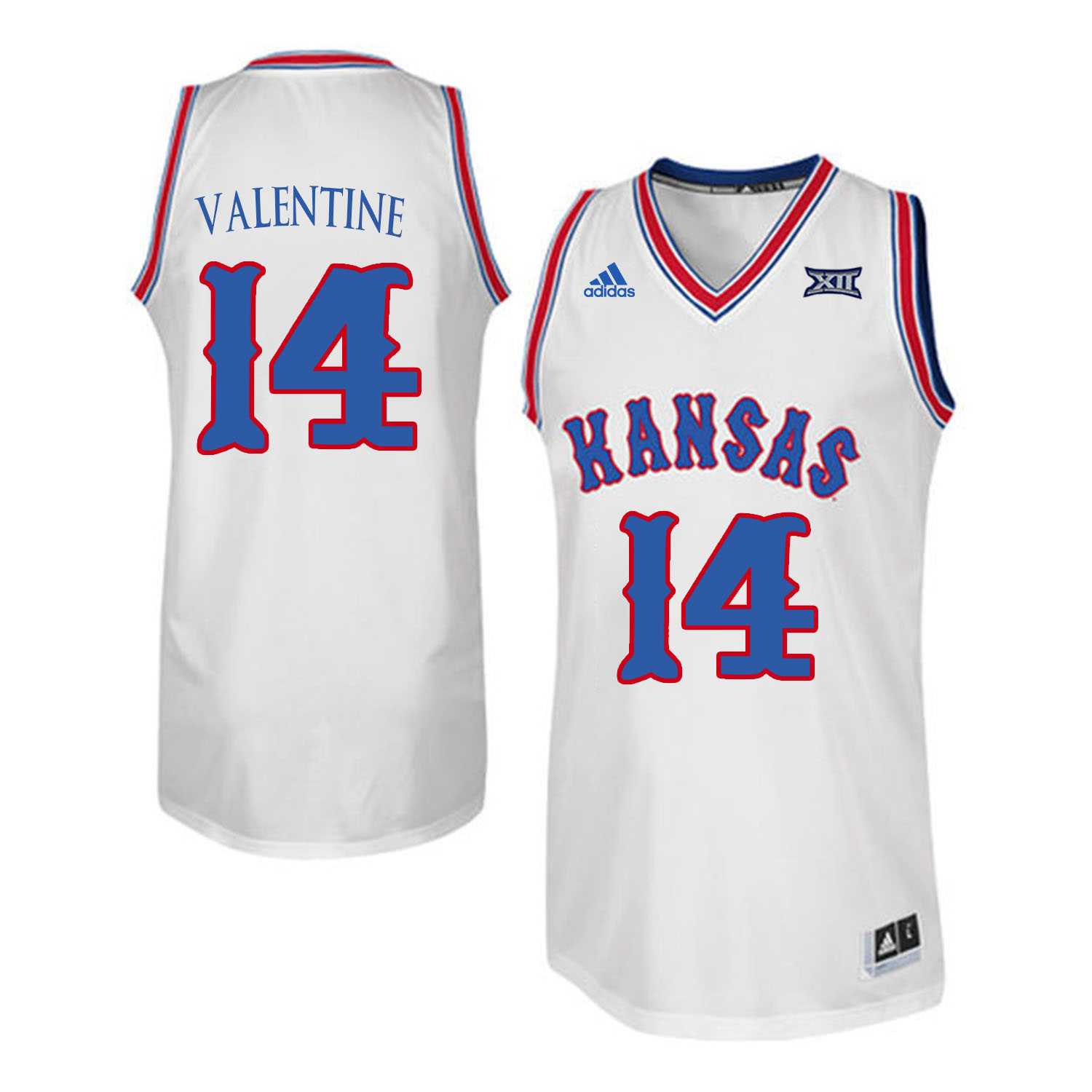 Kansas Jayhawks 14 Darnell Valentine White Throwback College Basketball Jersey Dzhi,We sell and wholesale Kansas Jayhawks 14 Darnell Valentine White Throwback College Basketball Jersey Dzhi on line form chian!