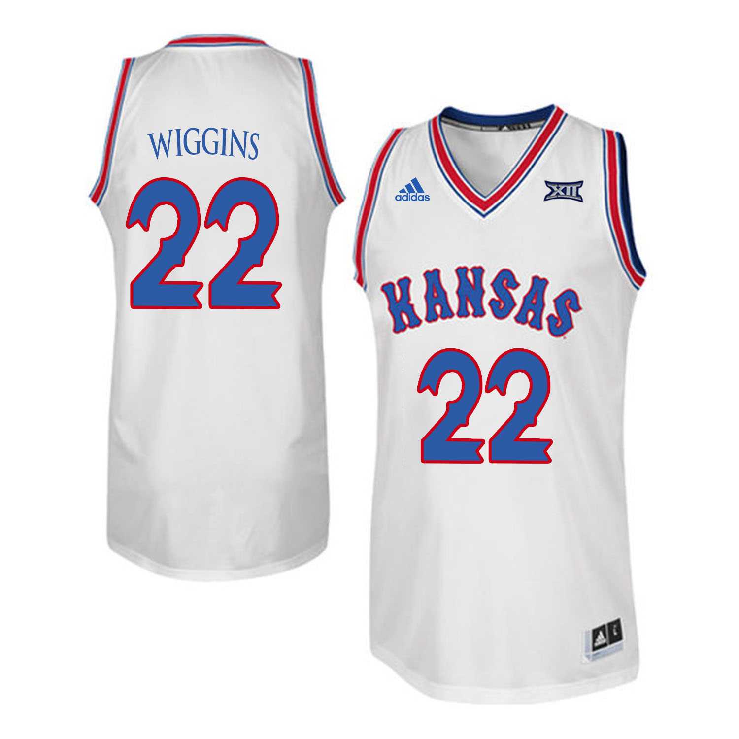 Kansas Jayhawks 22 Andrew Wiggins White Throwback College Basketball Jersey Dzhi,We sell and wholesale Kansas Jayhawks 22 Andrew Wiggins White Throwback College Basketball Jersey Dzhi on line form chian!