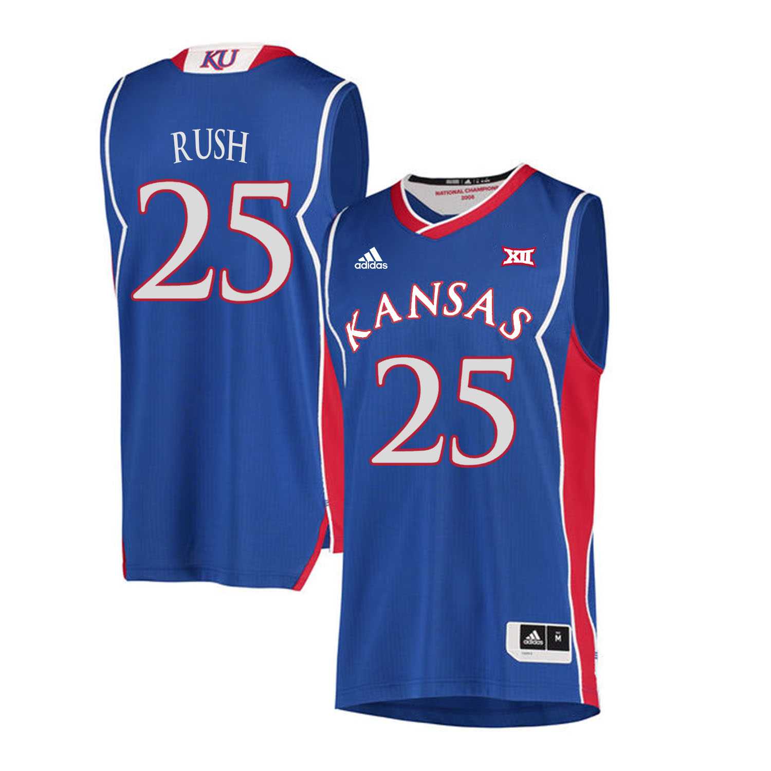 Kansas Jayhawks 25 Brandon Rush Blue Throwback College Basketball Jersey Dzhi,We sell and wholesale Kansas Jayhawks 25 Brandon Rush Blue Throwback College Basketball Jersey Dzhi on line form chian!
