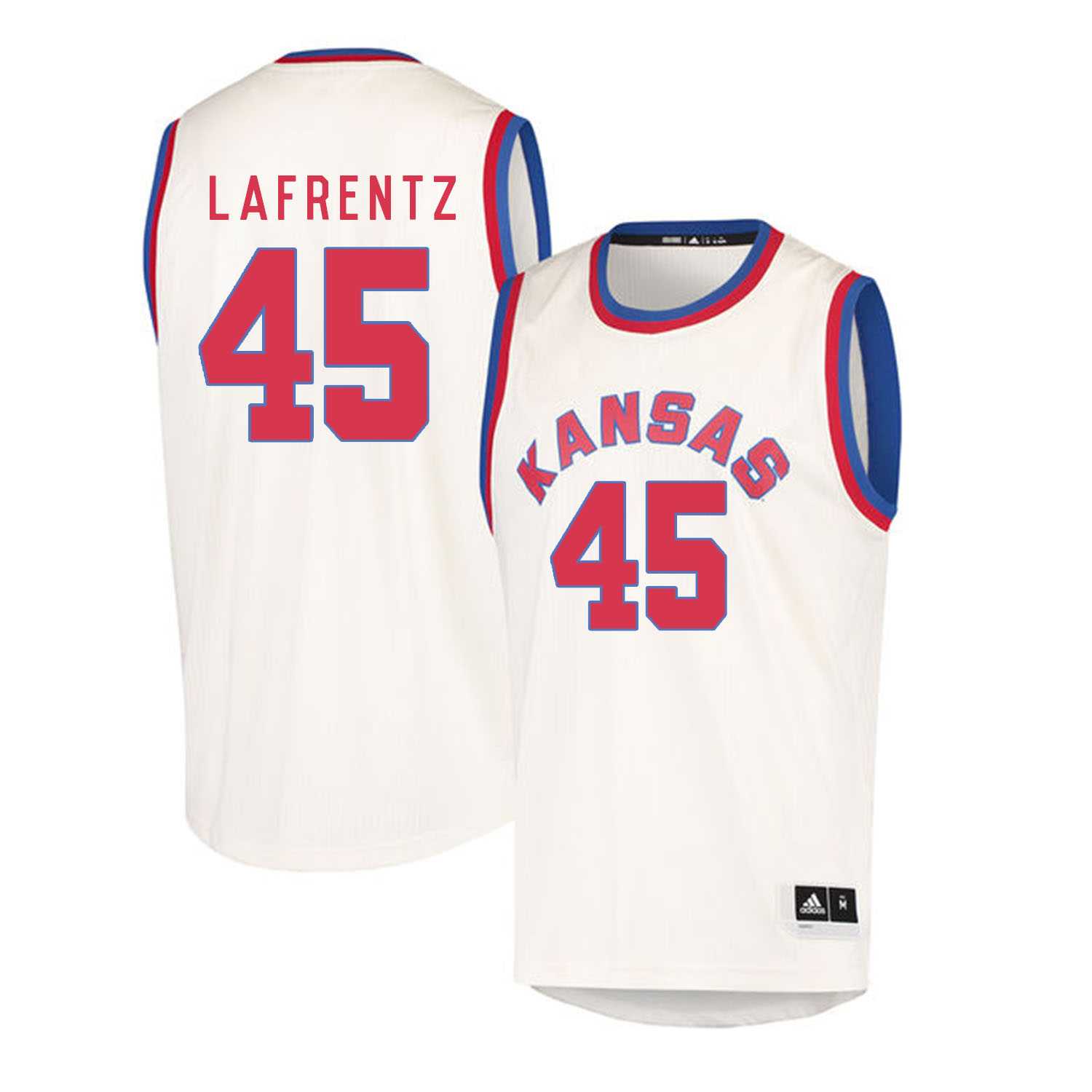 Kansas Jayhawks 45 Raef LaFrentz Cream Throwback College Basketball Jersey Dzhi,We sell and wholesale Kansas Jayhawks 45 Raef LaFrentz Cream Throwback College Basketball Jersey Dzhi on line form chian!