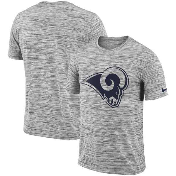 Los Angeles Rams Nike Heathered Black Sideline Legend Velocity Travel Performance T-Shirt,We sell and wholesale Los Angeles Rams Nike Heathered Black Sideline Legend Velocity Travel Performance T-Shirt on line form chian!