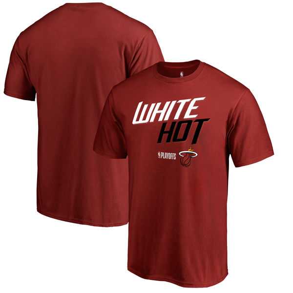 Miami Heat Fanatics Branded 2018 NBA Playoffs Slogan T-Shirt Cardinal,We sell and wholesale Miami Heat Fanatics Branded 2018 NBA Playoffs Slogan T-Shirt Cardinal on line form chian!
