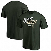 Milwaukee Bucks Fanatics Branded 2018 NBA Playoffs Slogan T-Shirt Green,baseball caps,new era cap wholesale,wholesale hats